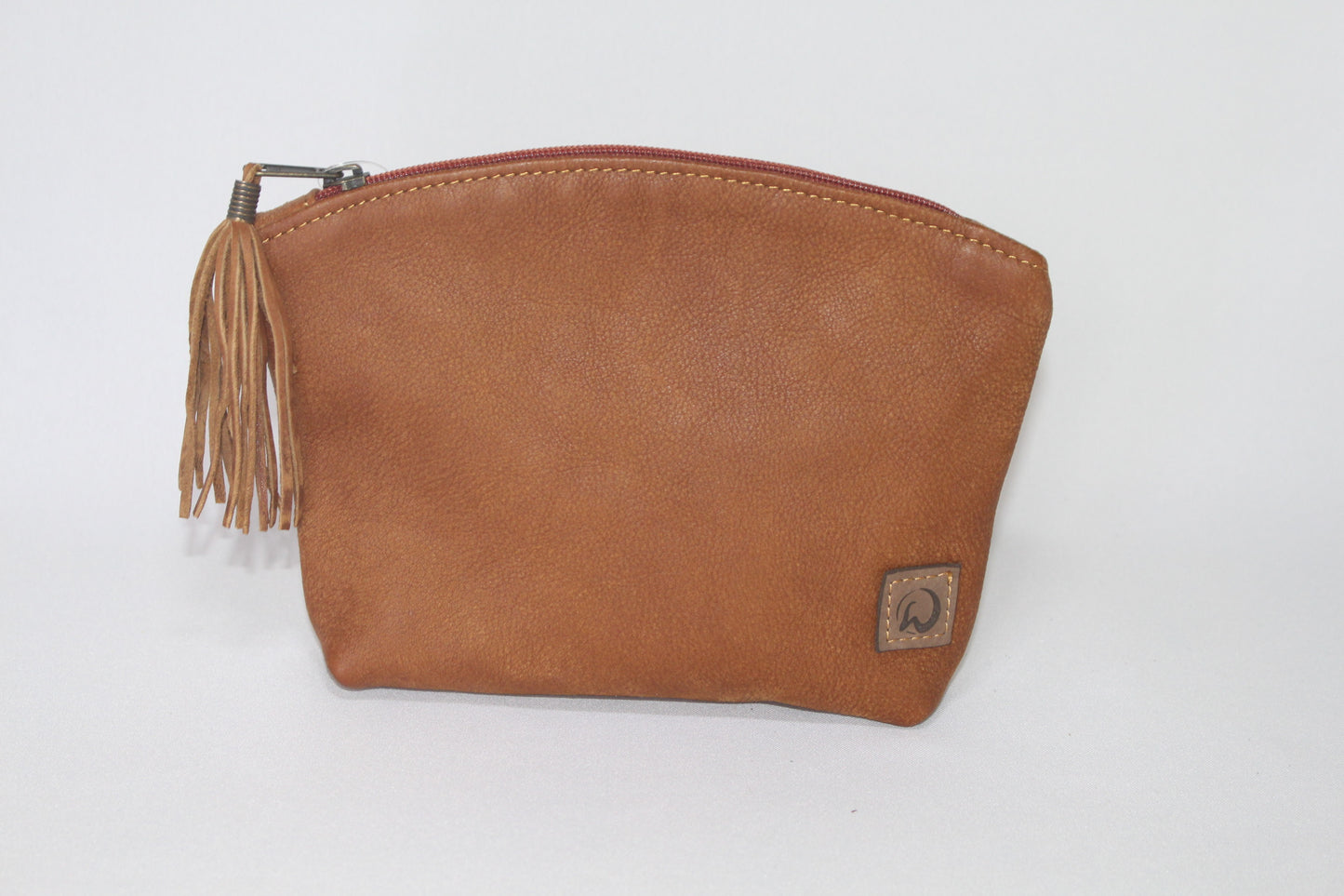 Leather Makeup Bag Unlined